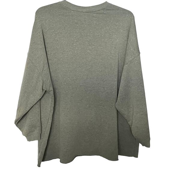 SECRET TREASURES PULL-OVER CREW NECK SWEATSHIRT, MENS, XL(16-18)-GREEN, LONG SLV - Picture 4 of 11